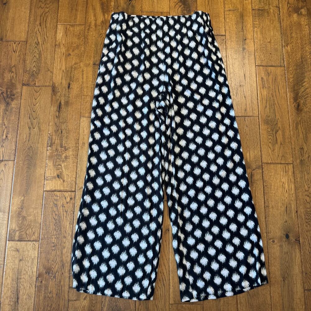 Lot of 4 Womens XL Palazzo Pants Boho Tribal Print Elastic Waist Wide Leg - Picture 2 of 12